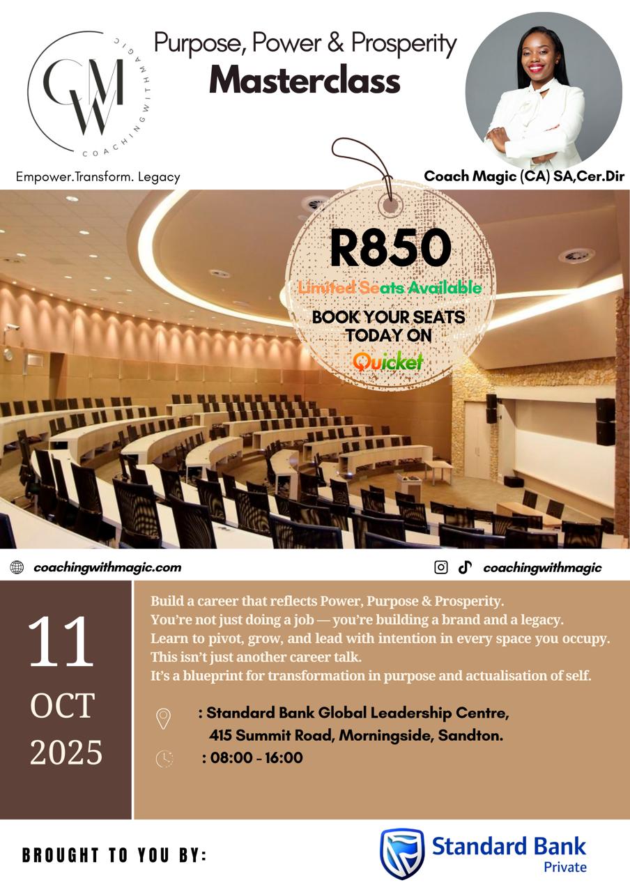 Purpose, Power & Prosperity Masterclass